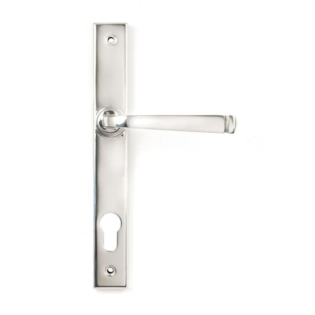 High quality image of From The Anvil - Polished Marine SS (316) Avon Slimline Lever Espag. Lock Set | Sku. 49801 | Trade Door Handles, Kendal.