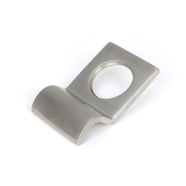 High quality image of From The Anvil - Satin Marine SS (316) Rim Cylinder Pull | Sku. 49808 | Trade Door Handles, Kendal.