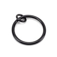 This is an image showing From The Anvil - Black Curtain Ring available from trade door handles, quick delivery and discounted prices