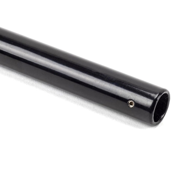 This is an image showing From The Anvil - Black 2m Curtain Pole available from trade door handles, quick delivery and discounted prices