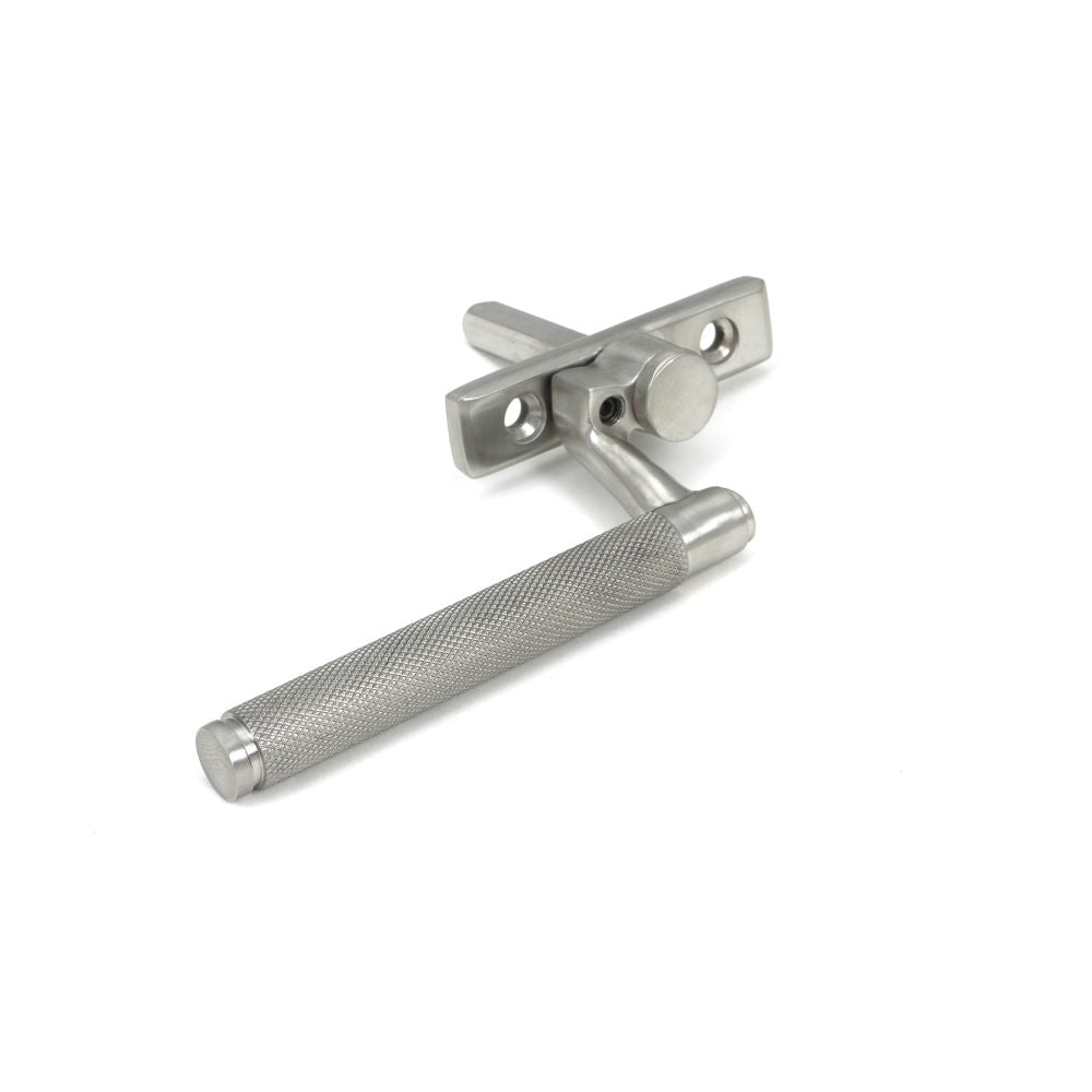 This is an image showing From The Anvil - Satin Marine SS (316) Brompton Espag - RH available from trade door handles, quick delivery and discounted prices