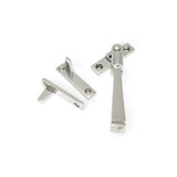 This is an image showing From The Anvil - Polished Marine SS (316) Night-Vent Locking Avon Fastener available from trade door handles, quick delivery and discounted prices