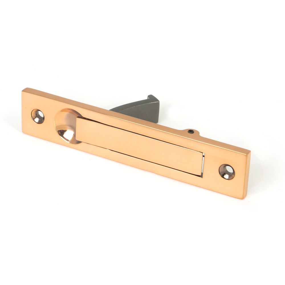 This is an image showing From The Anvil - Polished Bronze 125mm x 25mm Edge Pull available from trade door handles, quick delivery and discounted prices
