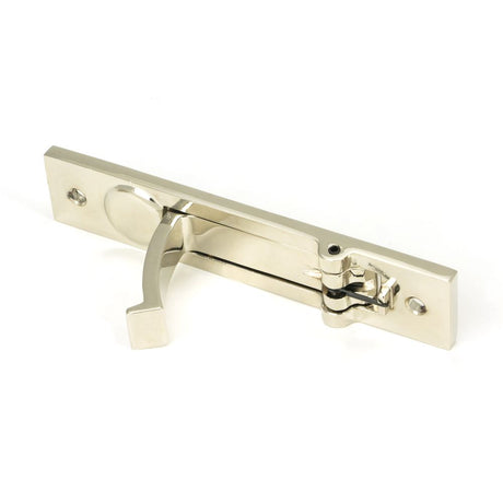 This is an image showing From The Anvil - Polished Nickel 125mm x 25mm Edge Pull available from trade door handles, quick delivery and discounted prices