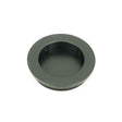 This is an image showing From The Anvil - Matt Black 60mm Plain Round Pull available from trade door handles, quick delivery and discounted prices