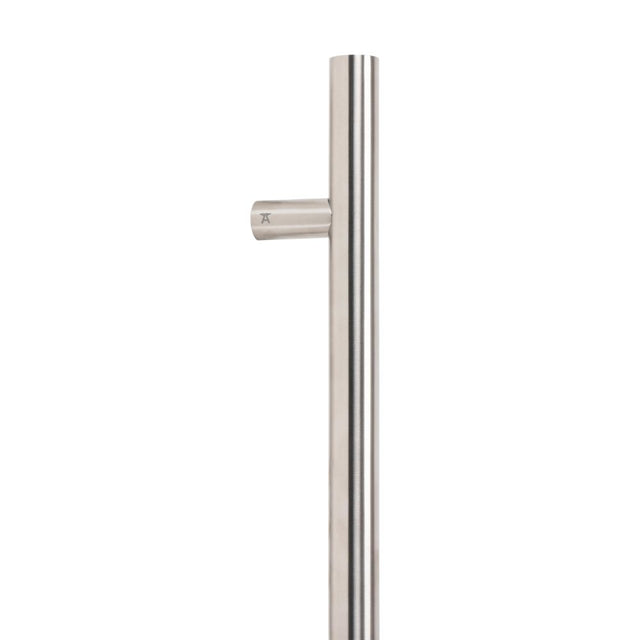 This is an image showing From The Anvil - Satin SS (316) 1.5m T Bar Handle Secret Fix 32mm available from trade door handles, quick delivery and discounted prices