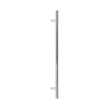 This is an image showing From The Anvil - Polished SS (316) 0.9m T Bar Handle Secret Fix 32mm available from trade door handles, quick delivery and discounted prices