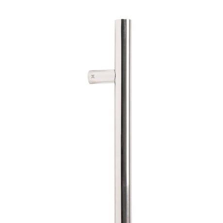 This is an image showing From The Anvil - Polished SS (316) 1.2m T Bar Handle Secret Fix 32mm available from trade door handles, quick delivery and discounted prices