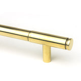 This is an image showing From The Anvil - Polished Brass Kelso Pull Handle - Small available from trade door handles, quick delivery and discounted prices