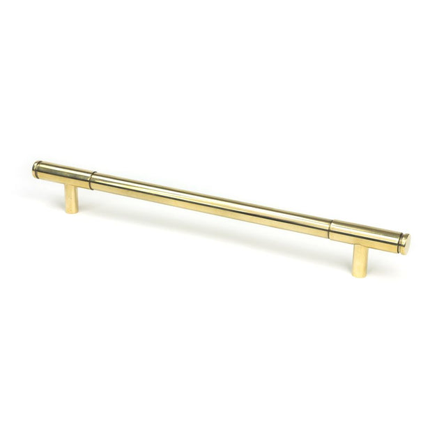 This is an image showing From The Anvil - Polished Brass Kelso Pull Handle - Large available from trade door handles, quick delivery and discounted prices