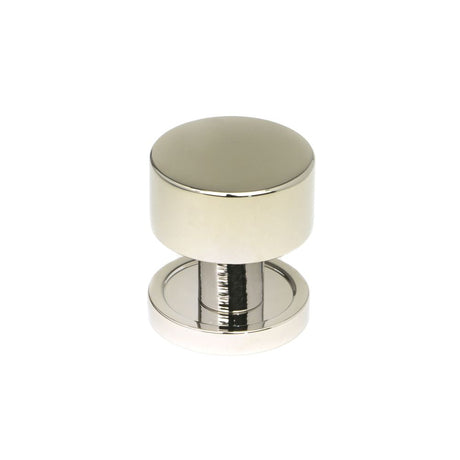 High quality image of From The Anvil - Polished Nickel Kelso Cabinet Knob - 25mm (Plain) | Sku. 50313 | Trade Door Handles, Kendal.