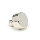 This is an image showing From The Anvil - Polished Nickel Kelso Cabinet Knob - 25mm (No Rose) available from trade door handles, quick delivery and discounted prices