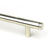 This is an image showing From The Anvil - Polished Nickel Kelso Pull Handle - Small available from trade door handles, quick delivery and discounted prices