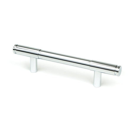 This is an image showing From The Anvil - Polished Chrome Kelso Pull Handle - Small available from trade door handles, quick delivery and discounted prices