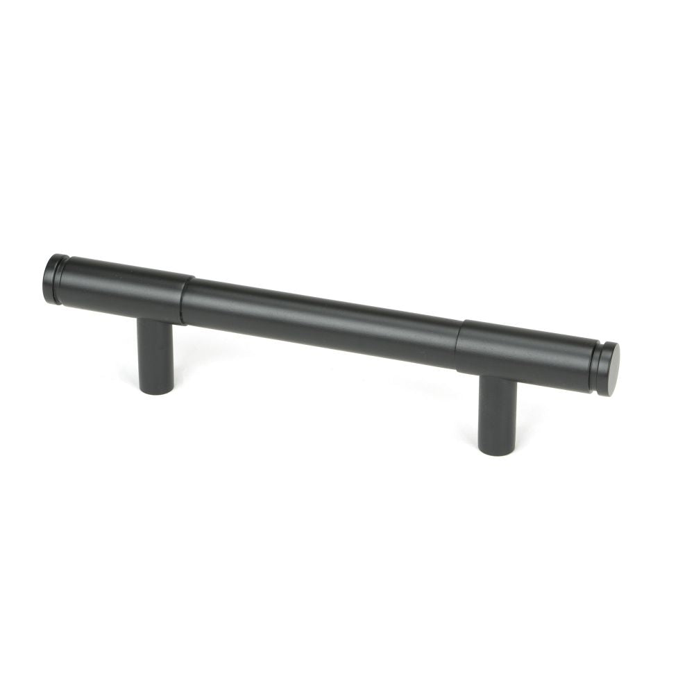 This is an image showing From The Anvil - Matt Black Kelso Pull Handle - Small available from trade door handles, quick delivery and discounted prices