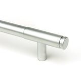 This is an image showing From The Anvil - Satin Chrome Kelso Pull Handle - Small available from trade door handles, quick delivery and discounted prices