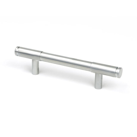 This is an image showing From The Anvil - Satin Chrome Kelso Pull Handle - Small available from trade door handles, quick delivery and discounted prices