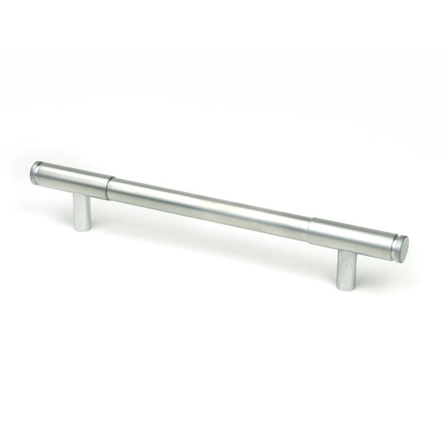 This is an image showing From The Anvil - Satin Chrome Kelso Pull Handle - Medium available from trade door handles, quick delivery and discounted prices