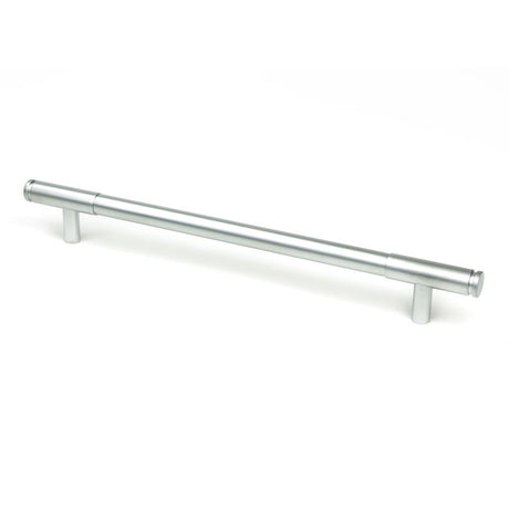 This is an image showing From The Anvil - Satin Chrome Kelso Pull Handle - Large available from trade door handles, quick delivery and discounted prices