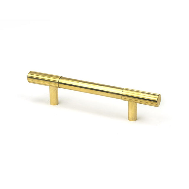 This is an image showing From The Anvil - Polished Brass Judd Pull Handle - Small available from trade door handles, quick delivery and discounted prices