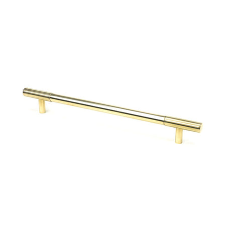 High quality image of From The Anvil - Polished Brass Judd Pull Handle - Large | Sku. 50372 | Trade Door Handles, Kendal.