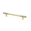 High quality image of From The Anvil - Aged Brass Judd Pull Handle - Medium | Sku. 50387 | Trade Door Handles, Kendal.