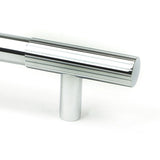 This is an image showing From The Anvil - Polished Chrome Judd Pull Handle - Small available from trade door handles, quick delivery and discounted prices