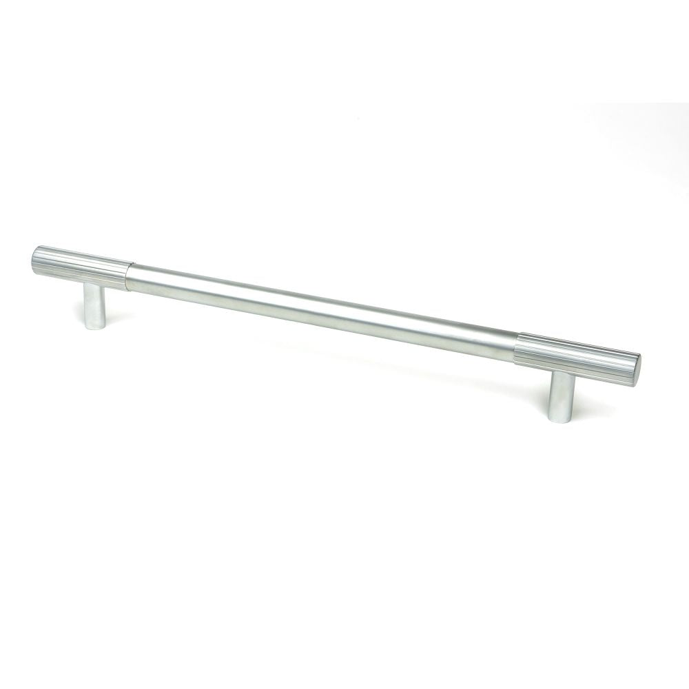 High quality image of From The Anvil - Satin Chrome Judd Pull Handle - Large | Sku. 50423 | Trade Door Handles, Kendal.
