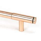 This is an image showing From The Anvil - Polished Bronze Kelso Pull Handle - Medium available from trade door handles, quick delivery and discounted prices