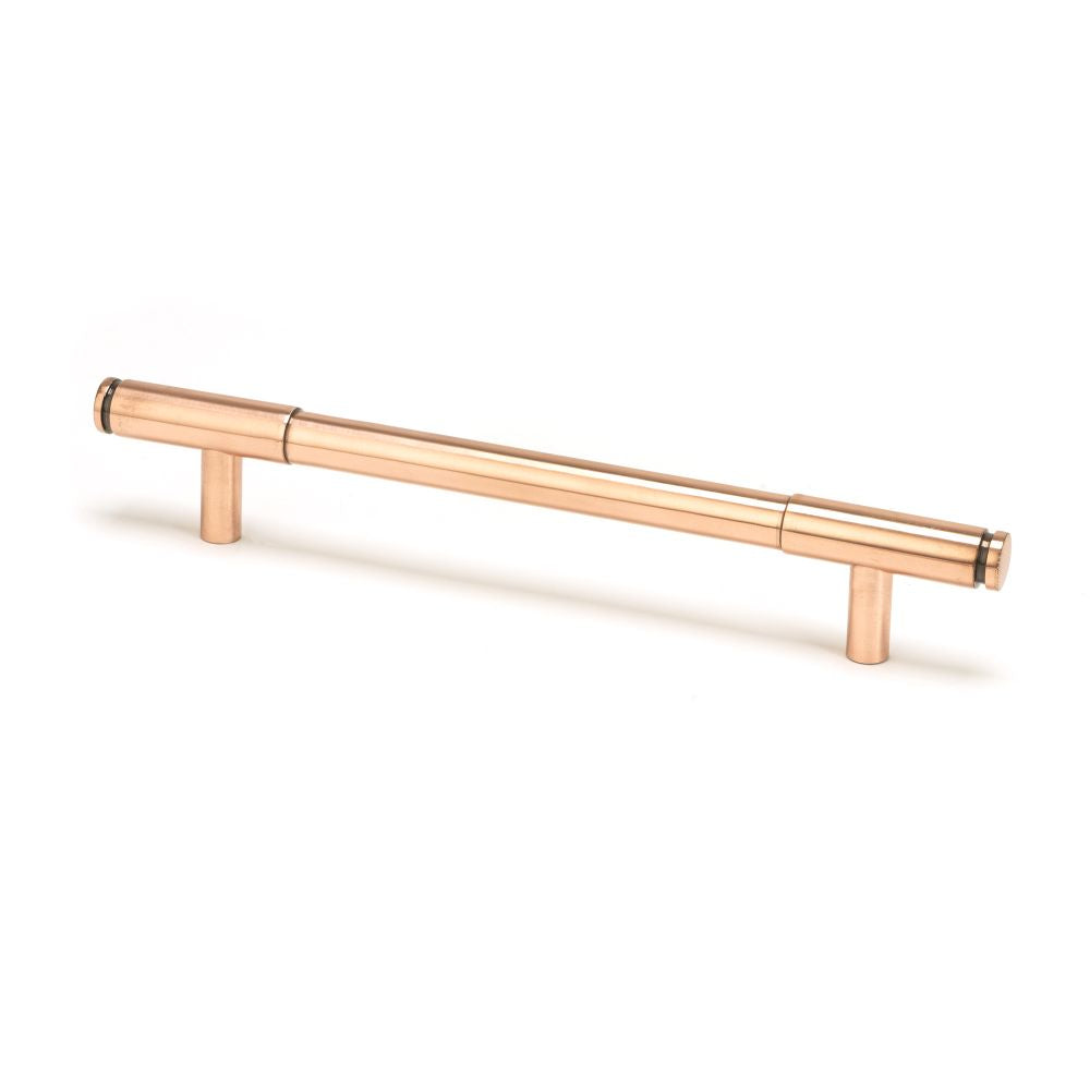 This is an image showing From The Anvil - Polished Bronze Kelso Pull Handle - Medium available from trade door handles, quick delivery and discounted prices