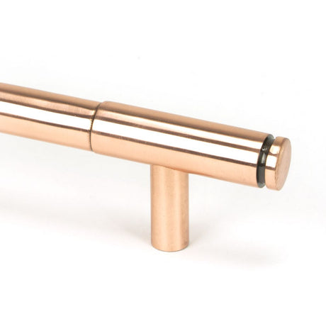 This is an image showing From The Anvil - Polished Bronze Kelso Pull Handle - Large available from trade door handles, quick delivery and discounted prices