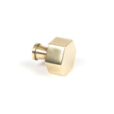 This is an image showing From The Anvil - Aged Brass Kahlo Cabinet Knob - 25mm available from trade door handles, quick delivery and discounted prices