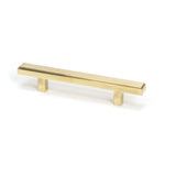 This is an image showing From The Anvil - Aged Brass Scully Pull Handle - Small available from trade door handles, quick delivery and discounted prices