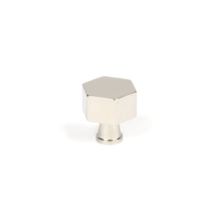 This is an image showing From The Anvil - Polished Nickel Kahlo Cabinet Knob - 25mm available from trade door handles, quick delivery and discounted prices