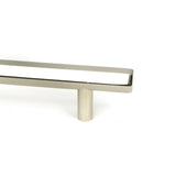 This is an image showing From The Anvil - Polished Nickel Kahlo Pull Handle - Small available from trade door handles, quick delivery and discounted prices