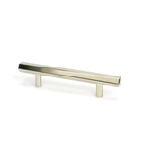 This is an image showing From The Anvil - Polished Nickel Kahlo Pull Handle - Small available from trade door handles, quick delivery and discounted prices