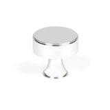High Quality image of From The Anvil - Polished Chrome Scully Cabinet Knob - 32mm | 50527 | available to order from Trade Door Handles in Kendal.