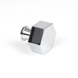 This is an image showing From The Anvil - Polished Chrome Kahlo Cabinet Knob - 32mm available from trade door handles, quick delivery and discounted prices