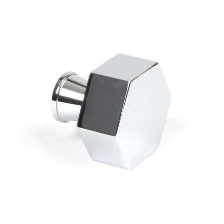 This is an image showing From The Anvil - Polished Chrome Kahlo Cabinet Knob - 38mm available from trade door handles, quick delivery and discounted prices