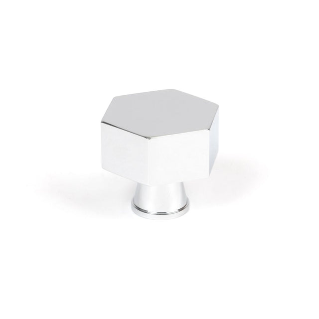 This is an image showing From The Anvil - Polished Chrome Kahlo Cabinet Knob - 38mm available from trade door handles, quick delivery and discounted prices