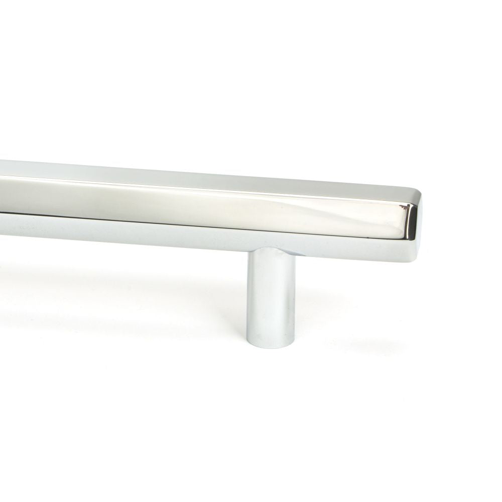 This is an image showing From The Anvil - Polished Chrome Kahlo Pull Handle - Medium available from trade door handles, quick delivery and discounted prices