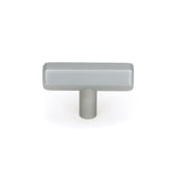 This is an image showing From The Anvil - Satin Chrome Kahlo T-Bar available from trade door handles, quick delivery and discounted prices