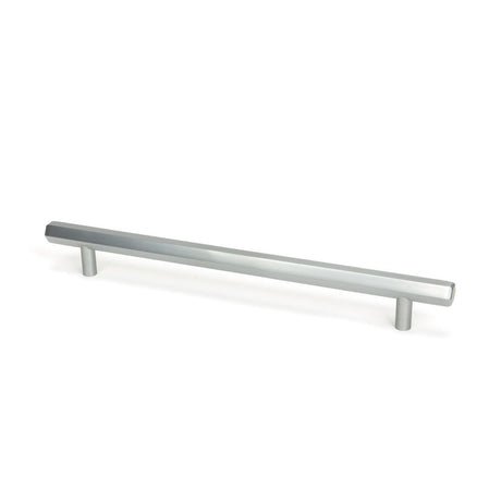 This is an image showing From The Anvil - Satin Chrome Kahlo Pull Handle - Large available from trade door handles, quick delivery and discounted prices