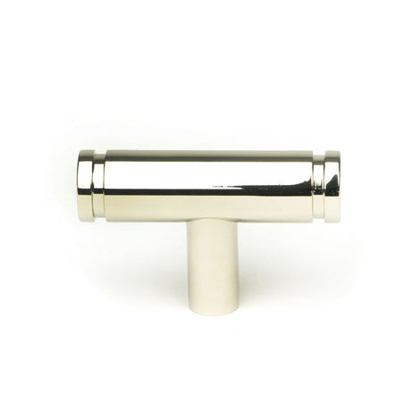 This is an image showing From The Anvil - Polished Nickel Kelso T-Bar available from trade door handles, quick delivery and discounted prices