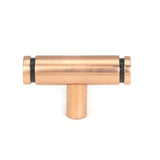 This is an image showing From The Anvil - Polished Bronze Kelso T-Bar available from trade door handles, quick delivery and discounted prices