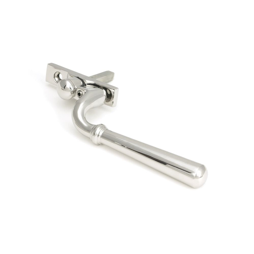 This is an image showing From The Anvil - Polished Marine SS (316) Newbury Espag - LH available from trade door handles, quick delivery and discounted prices