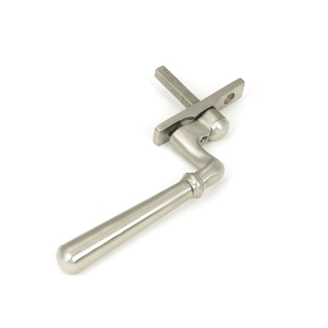 This is an image showing From The Anvil - Satin Marine SS (316) Newbury Espag - LH available from trade door handles, quick delivery and discounted prices