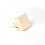 This is an image showing From The Anvil - Polished Brass Albers Cabinet Knob - 30mm available from trade door handles, quick delivery and discounted prices