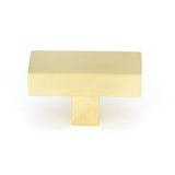 This is an image showing From The Anvil - Polished Brass Albers T-Bar available from trade door handles, quick delivery and discounted prices