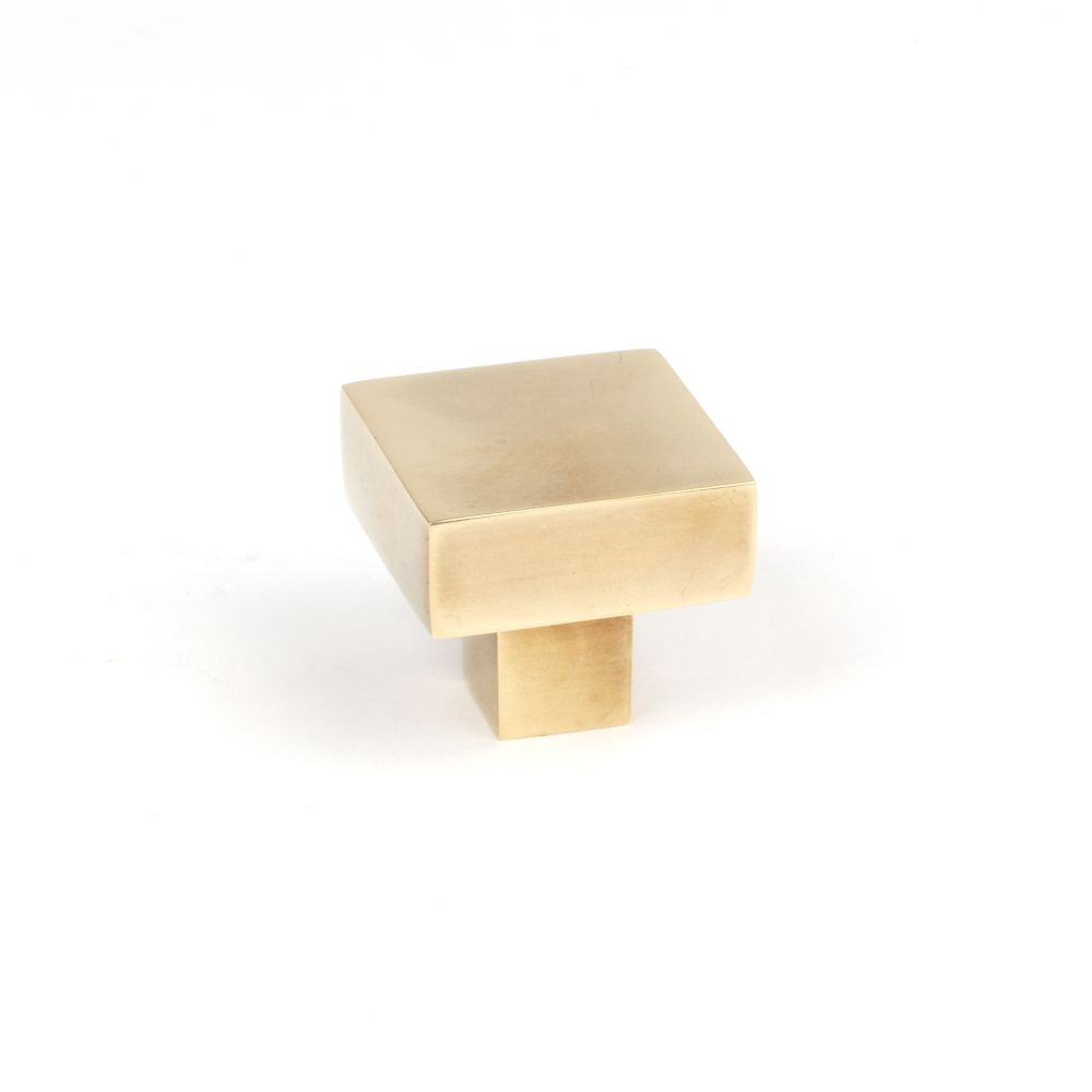 This is an image showing From The Anvil - Aged Brass Albers Cabinet Knob - 30mm available from trade door handles, quick delivery and discounted prices